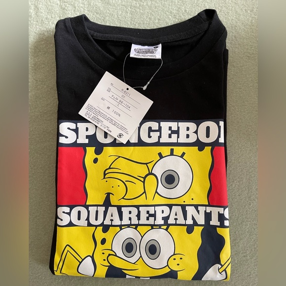 NWT Spongebob Shirt LARGE - Picture 2 of 2